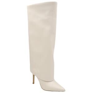 INC International Concepts White Heeled Boots